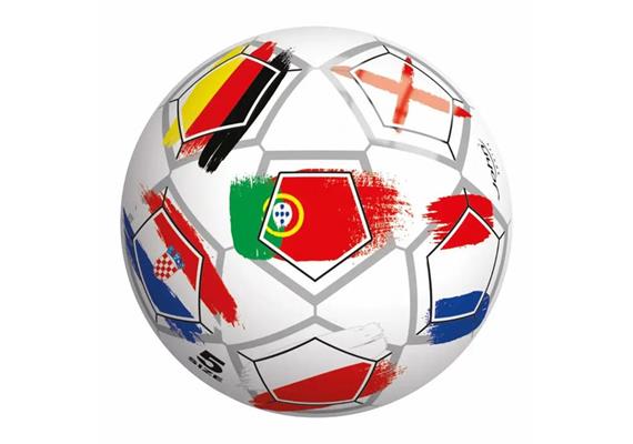 John Spielball Fussball Flaggen aus Vinyl 23 cm