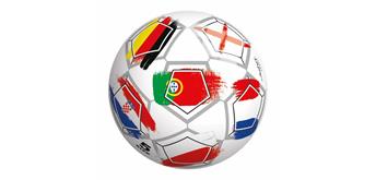 John Spielball Fussball Flaggen aus Vinyl 23 cm