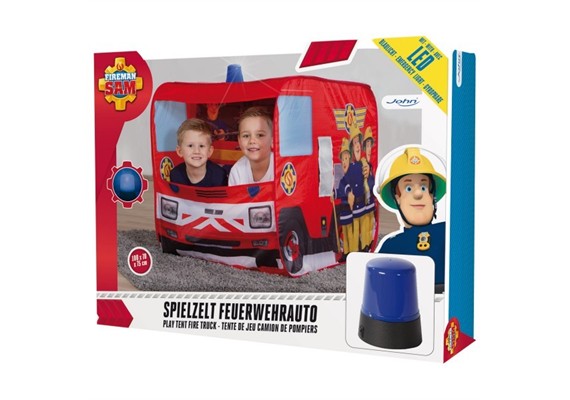 John Spielzelt Feuerwehrauto Sam