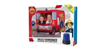 John Spielzelt Feuerwehrauto Sam