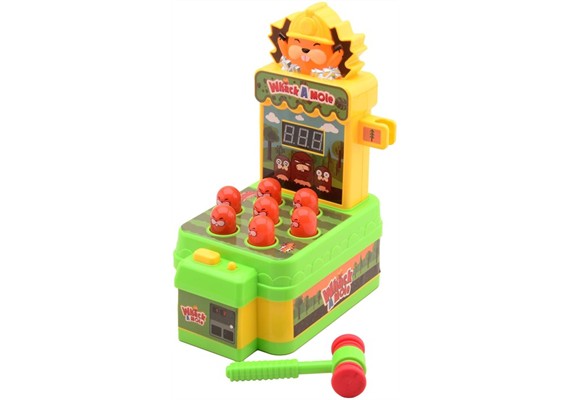 Johntoy 10312 Whack-a-Mole Spiel mit Licht und Ton