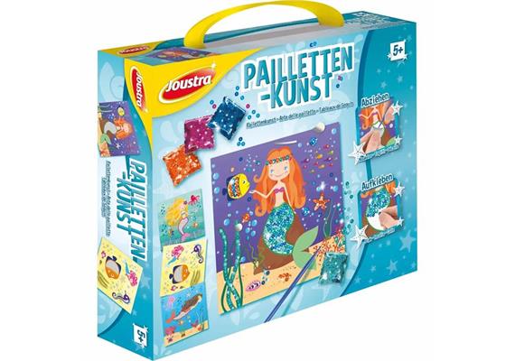 Joustra Kreativ und Bastelset Pailletten Kunst