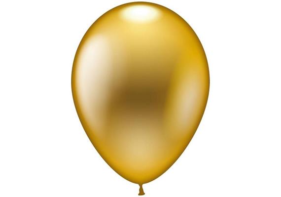 Karaloon - 100 Ballons metallic gold Ø 28-30 cm