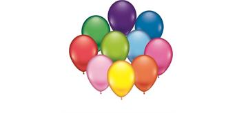 Karaloon - 100 Ballons sortiert Ø 33 - 35 cm