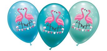 Karaloon - 15 Ballons Flamingo 28 -30 cm