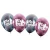 Karaloon - 4 Ballons "Mr & Mrs" 30 - 32 cm