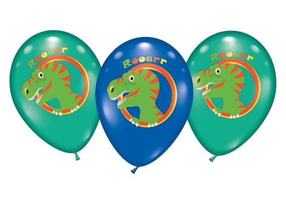 Karaloon - 6 Ballons Dinosaurs 28 -30 cm