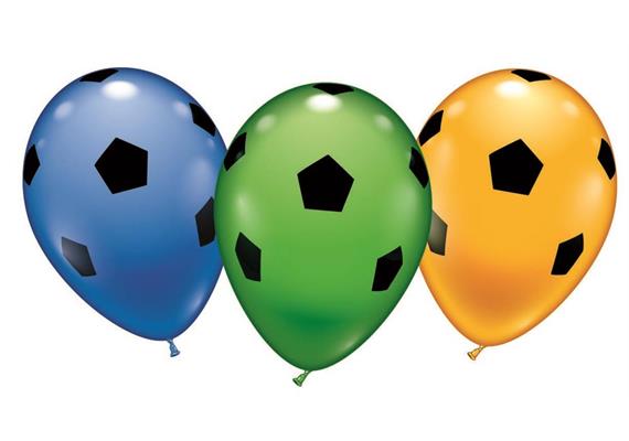 Karaloon - 6 Ballons Fussball 28 - 30 cm