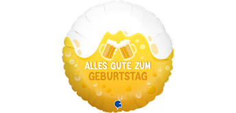 Karaloon - Folienballon "Alles Gute - Prost" 46 cm