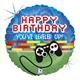 Karaloon - Folienballon "Game Controller Birthday" 46 cm