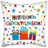Karaloon - Folienballon Herzlichen Glückwunsch 46 cm