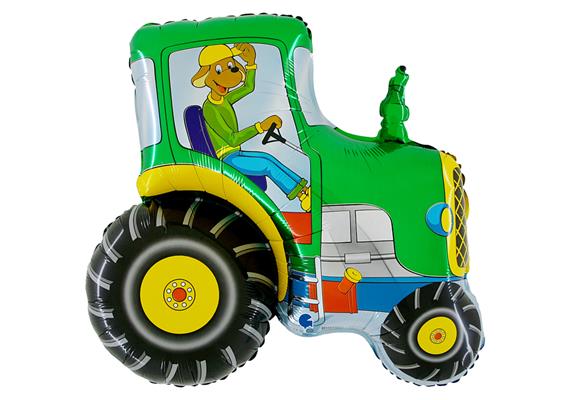 Karaloon - Folienballon Traktor grün 76 cm
