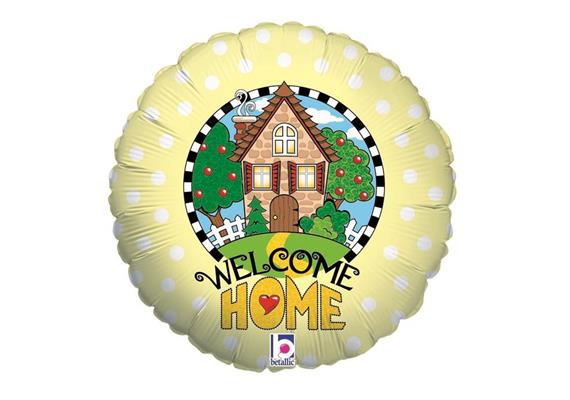 Karaloon - Folienballon "Welcome Home" 46 cm