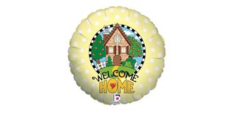 Karaloon - Folienballon "Welcome Home" 46 cm