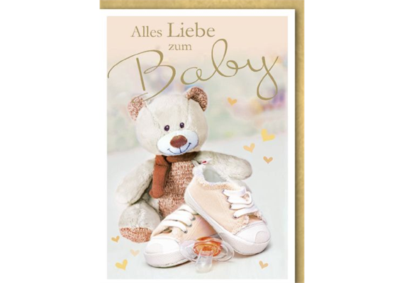 Karte Ereignis A5 - Alles Liebe zum Baby