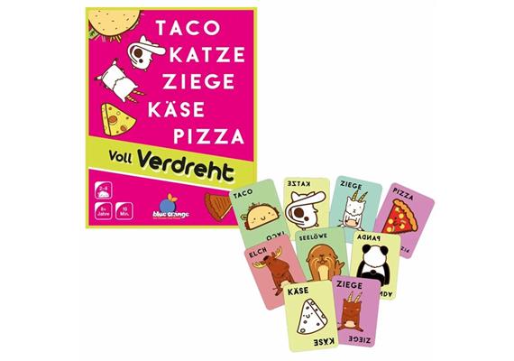 Kartenspiel Taco Katze Ziege Käse Pizza Voll verdreht