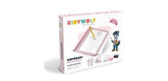 Kidywolf KIDYDRAW-PRO-PI Leuchtende Designtafel rosa