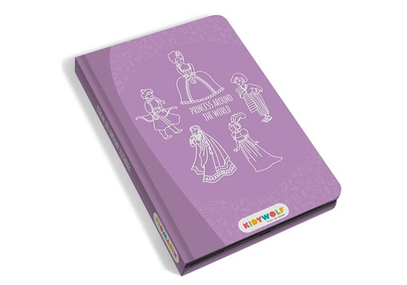 Kidywolf Leuchtende Designtafel mini Prinzessin