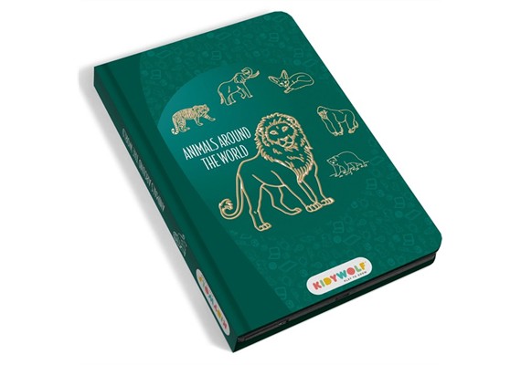 Kidywolf Leuchtende Designtafel mini Wilde Tiere