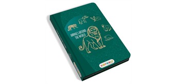 Kidywolf Leuchtende Designtafel mini Wilde Tiere