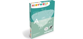 Kidywolf REFIL-DRAW-MINI-GAM-EDU Nachfüllpack Spiele zu Designtafel
