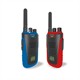 Kidywolf Walkie-Talkies mit Taschenlampe blau/rot