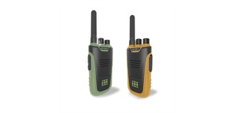 Kidywolf Walkie-Talkies mit Taschenlampe grün/orange