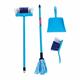 Kinder-Wischmopp Vileda Color Line blau 4 Teile