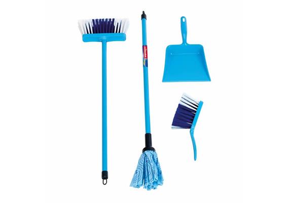 Kinder-Wischmopp Vileda Color Line blau 4 Teile