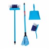 Kinder-Wischmopp Vileda Color Line blau 4 Teile