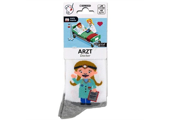 Kindersocken Arzt Grösse 27 - 30