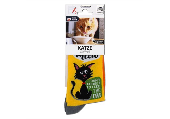 Kindersocken Katze VielfrassGrösse 27 - 30