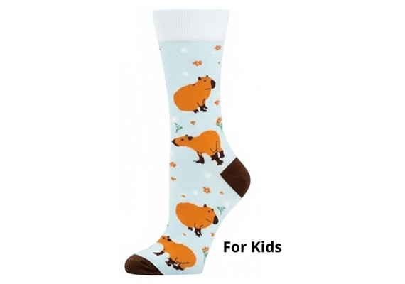 Kindersocken KS2607-019 Grösse 33 - 38 Capybara