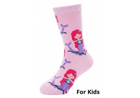 Kindersocken KS2607-024 Grösse 33 - 38 Meerjungfrau