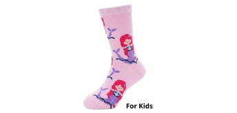 Kindersocken KS2607-024 Grösse 33 - 38 Meerjungfrau