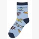 Kindersocken KS2607-026 Grösse 33 - 38 Flugzeug