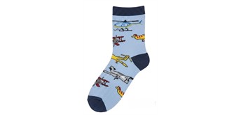 Kindersocken KS2607-026 Grösse 33 - 38 Flugzeug