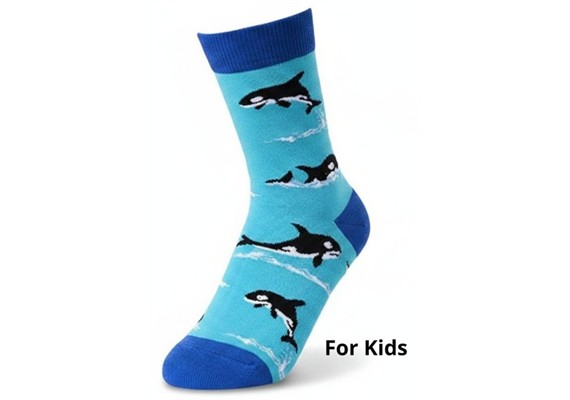 Kindersocken KS2607-03 Grösse 33 - 38 Orcas