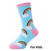 Kindersocken KS2607-033 Grösse 33 - 38 Regenbogen