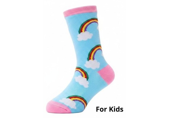 Kindersocken KS2607-033 Grösse 33 - 38 Regenbogen