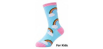 Kindersocken KS2607-033 Grösse 33 - 38 Regenbogen