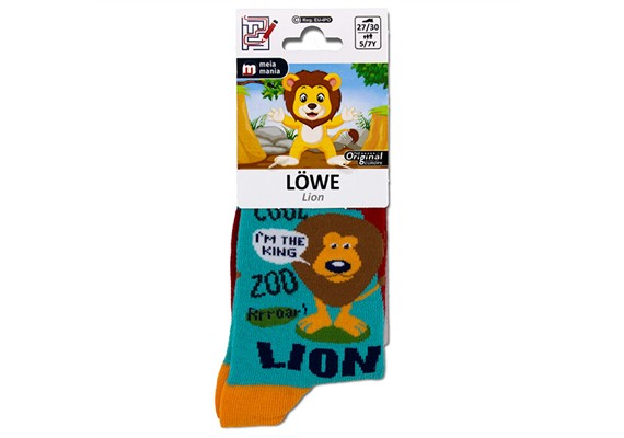 Kindersocken Löwe Grösse 23 - 26