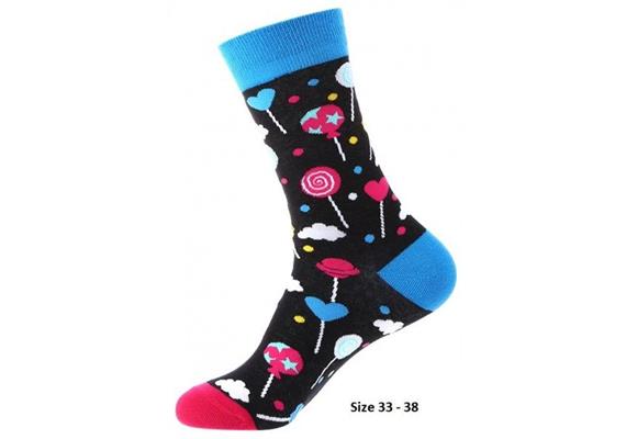 Kindersocken SOK3 Grösse 33 - 38 cm - Lollies