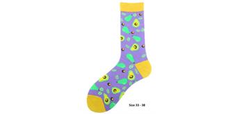 Kindersocken SOK9 Grösse 33 - 38 cm - Avocados