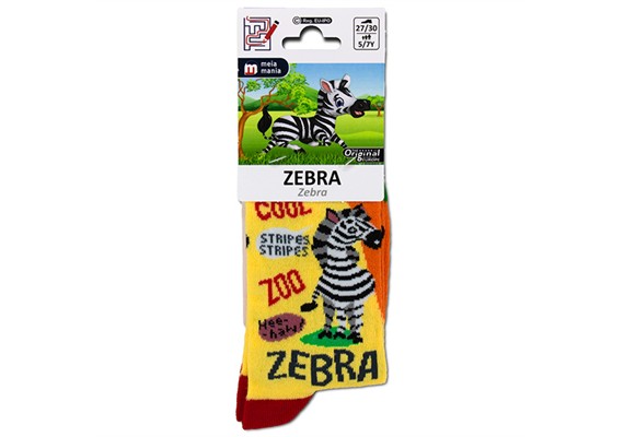 Kindersocken Zebra Grösse 27 - 30