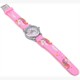 Kinderuhr mit Quartzwerk - Pink mit Einhorn Motiv