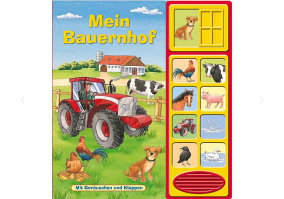 Klappen-Geräusche-Buch - Mein Bauernhof