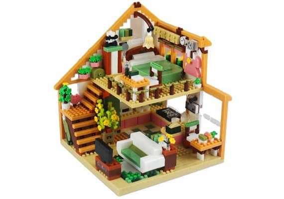 Klemmbausteine Mini Traumhaus