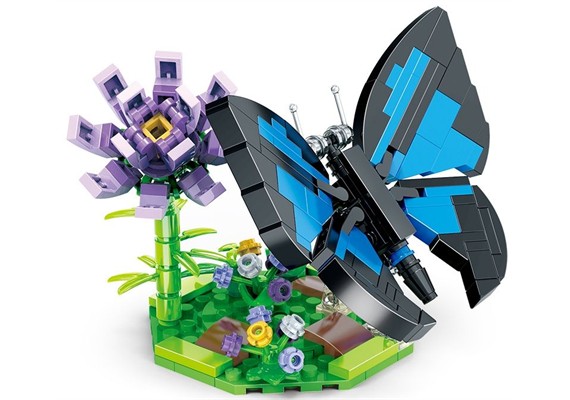 Klemmbausteine Schmetterling - Set 108 Teile