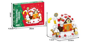 Klemmbausteine Set Weihnachtshaus